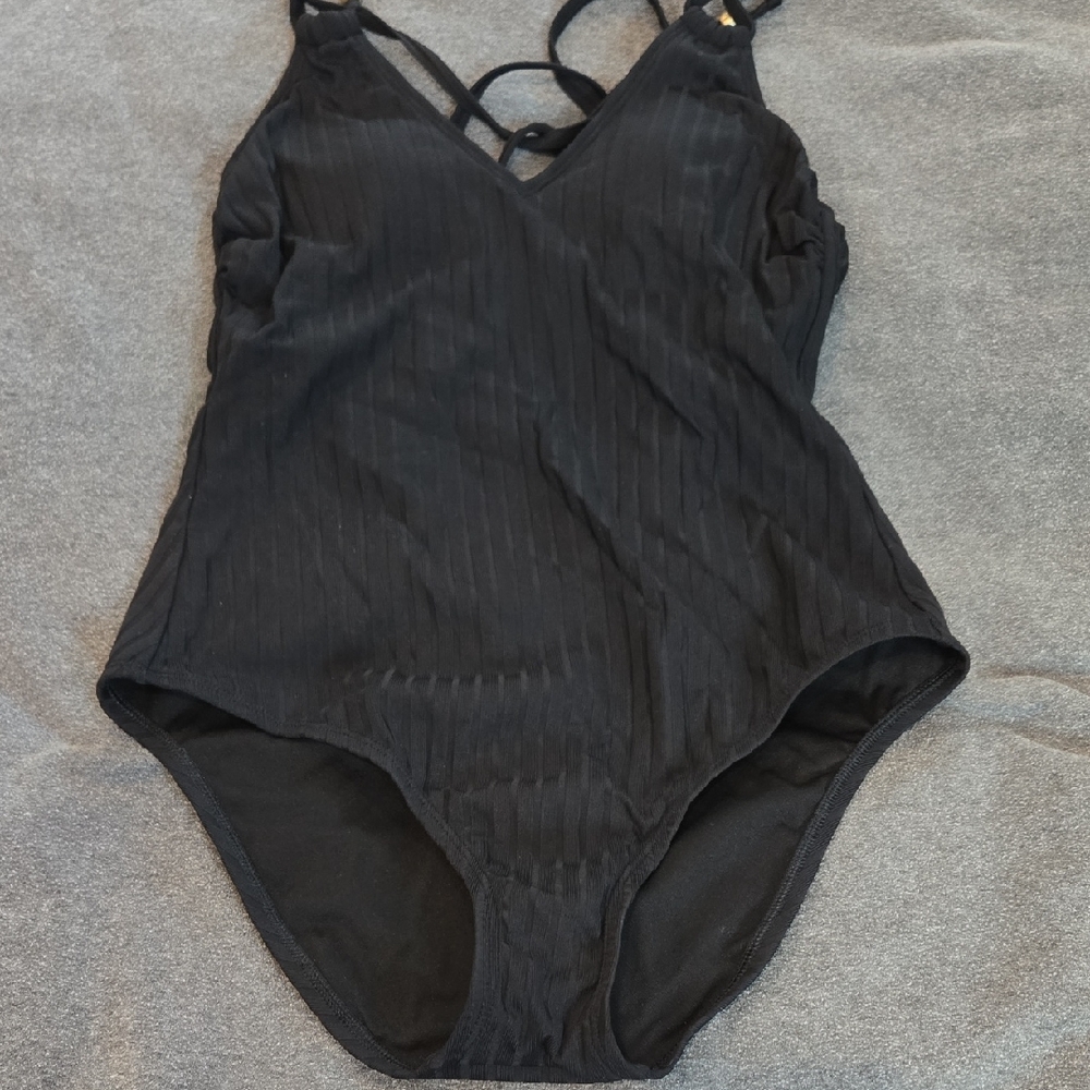 Shade & Shore Black Swimsuit
